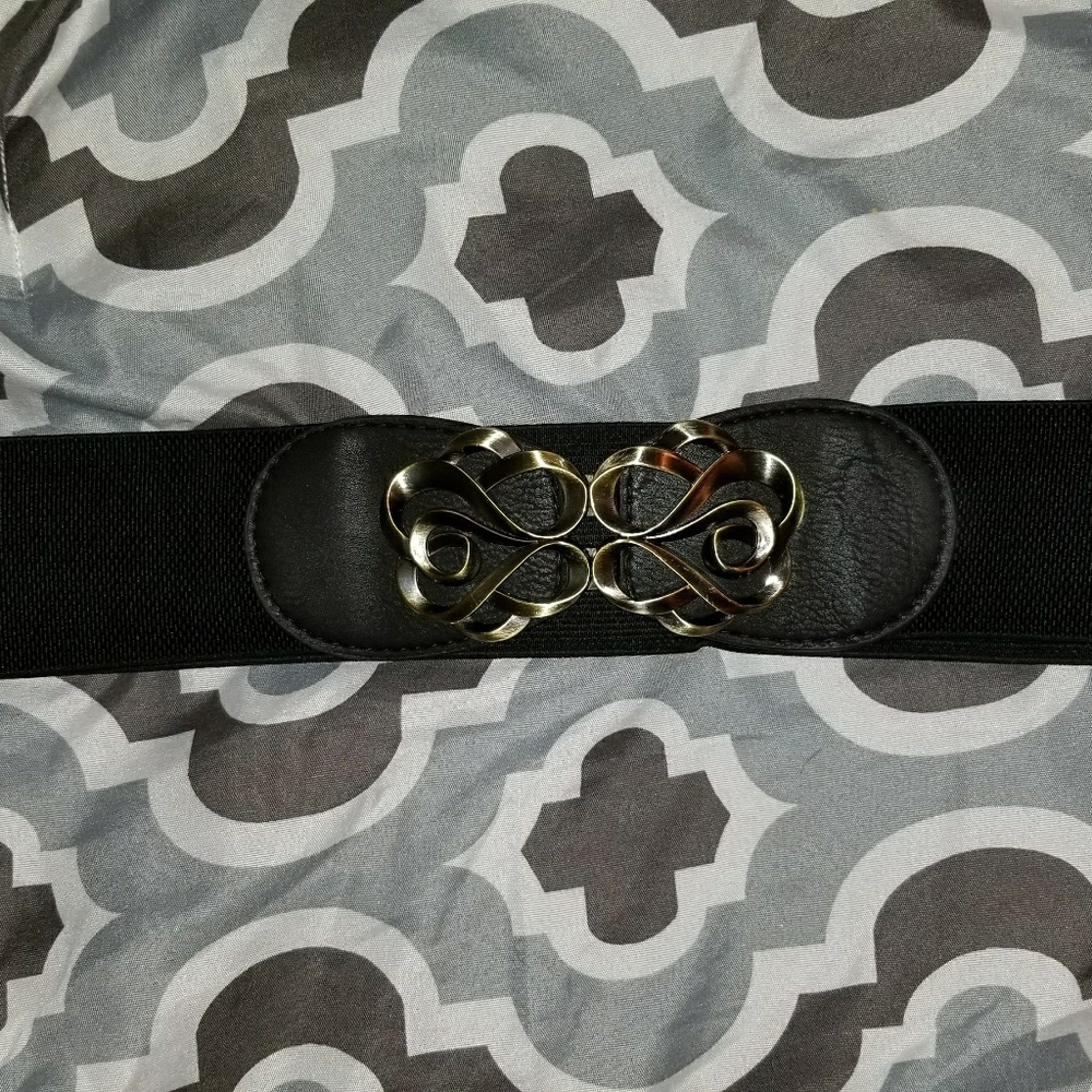 Plus size Stylish Black Belt